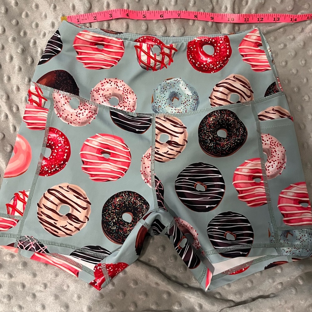 Muscles and Donuts Work Out Shorts